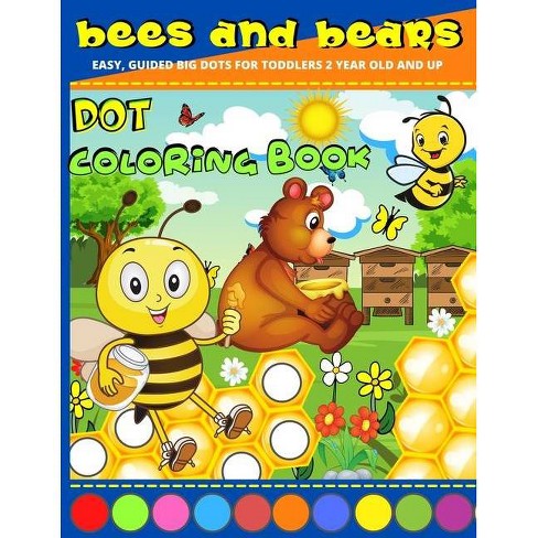 Download Dot Coloring Book 2 Year Old Large Print By Darien Faraday Adan Paperback Target