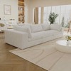 MAYEERTY 39.8" Cloud Sofa White - 39.8", Corduroy, Double-Layer, No Assembly, DIY for Corner - 2 of 4