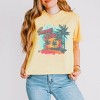 Simply Sage Market Women's Summer Vibes Vintage Short Sleeve Relaxed Fit Cropped Tee - 2 of 3