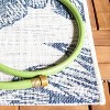 Courtyard CY8373 UV & Stain Resistant Non-Shedding Power Loomed Indoor/Outdoor Rugs - Safavieh - 3 of 4
