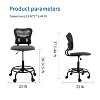 Best Standing Desk Chair, Adjustable Desk Chair, Ergonomic Tall Office Chair Standing Desk Chair, Ergonomic High Back Office Chair-The Pop Home - 3 of 4