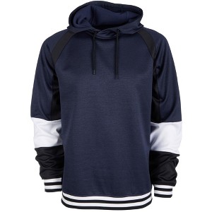 Ideology Mens Colorblocked Tech Fleece Hoodie Sweatshirt - 1 of 1
