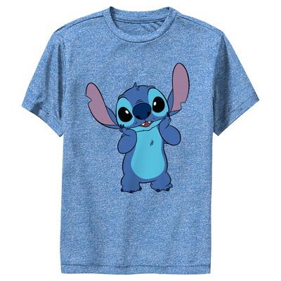 Boy's Lilo & Stitch Bashful Stitch Performance Tee : Target