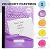 Manaloom Primary Composition Notebook Grades K-2, 100 Sheets - 9.75" x 7.5", Assorted Colors - 2 of 4