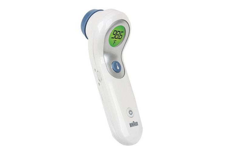 Braun No Touch + Forehead Thermometer, 1 of 10