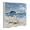 Stupell Industries Serene Beach Chairs, 30" x 24" - 3 of 4