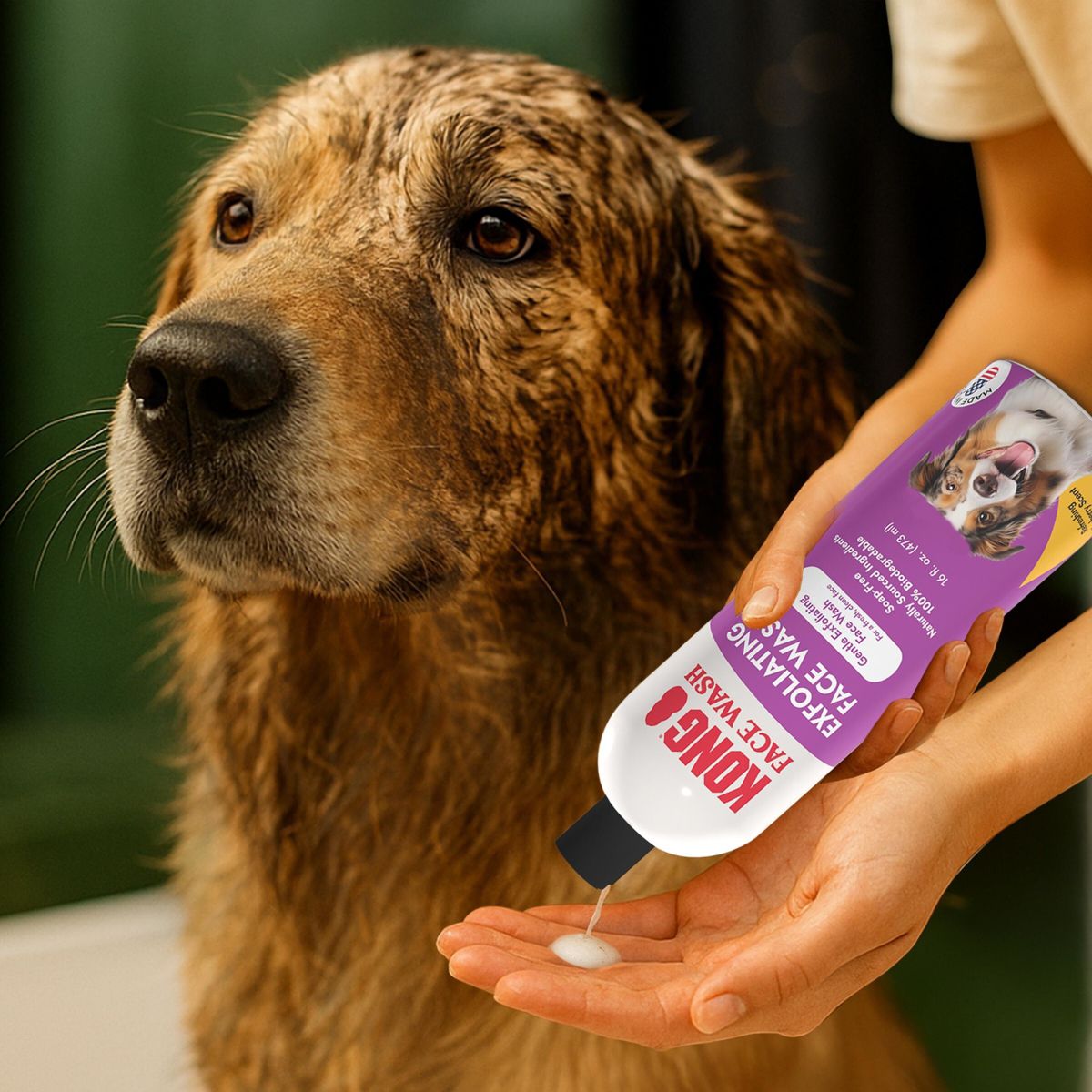 KONG Exfoliating Berry Scented Dog Shampoo - 16 fl oz - thumbnail 5