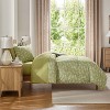 Nestl Bed in a Bag, 7pc Comforter Set Botanical Design, Modern Comforter Sets with Sheets, Bed in a Bag Bed Set - 2 of 4