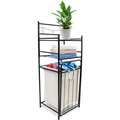 Sorbus Bathroom Hamper Organizer - Features Tilt Out Laundry Hamper And ...