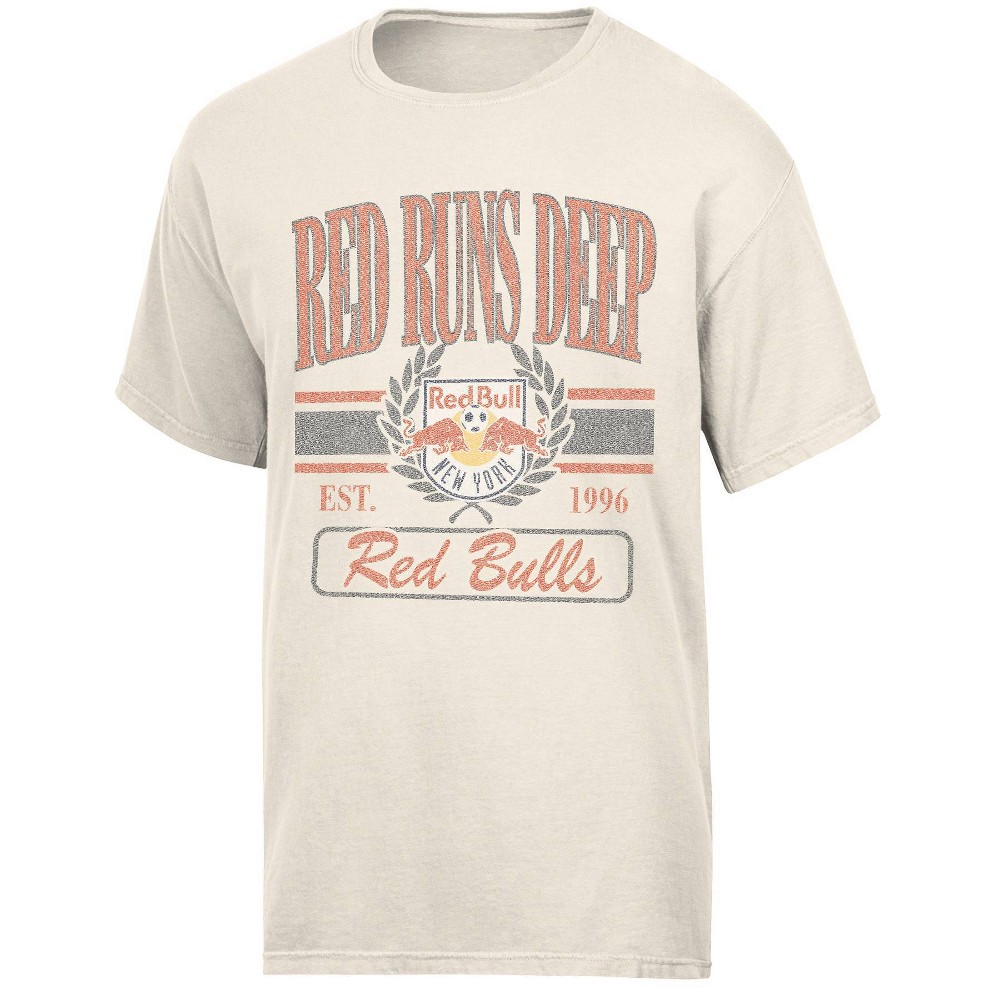 MLS New York Red Bulls Women's Parchment Fashion T-Shirt - XL