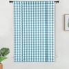 Tie Up Curtains Buffalo Plaid Rod Pocket Tie Up Shades - 2 of 4