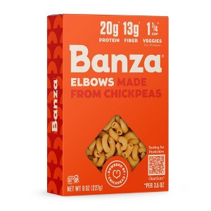 Banza Gluten Free Chickpea Elbows - 8oz - 1 of 4