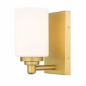 Soledad 1-Light Wall Sconce - Minimalist Steel Design, Dimmable, Damp Rated - 1 of 1