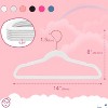 HOUSE DAY 14 Inch Kids Velvet Hangers - 4 of 4
