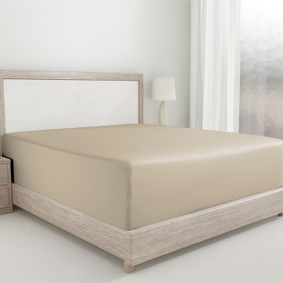 Fitted Sheet Only - 400 Thread Count 100% Cotton Sateen, Deep Pocket by California Design Den