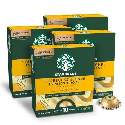 Starbucks by Nespresso Vertuo Line Blonde Espresso - 40ct