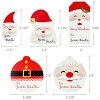 Wrapables 100pcs Decorative Santa Claus Tag Labels with Bakers Twine for Gift Labelling - 2 of 4
