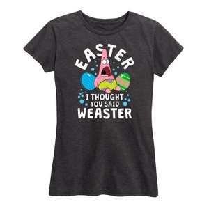 Women's - SpongeBob Squarepants - Easter Weaster Short Sleeve Graphic T-Shirt - 1 of 4