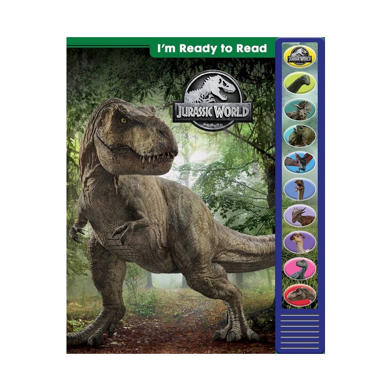 Jurassic World: I'm Ready to Read Sound Book - by  Pi Kids (Mixed Media Product), 1 of 2