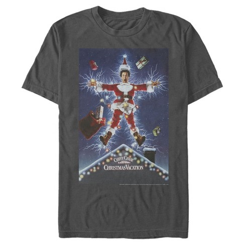 Men's National Lampoon's Christmas Vacation Electrified Poster T-Shirt - image 1 of 4