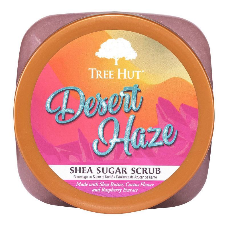 Tree Hut Desert Haze Shea Sugar Raspberry, Jasmine &#38; Lime Body Scrub - 18oz, 3 of 9