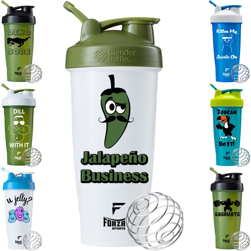 Blender Bottle x Forza Sports Classic 28 oz. Shaker with Loop Top, 1 of 6