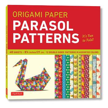 Origami Paper 8 1/4 (21 CM) Parasol Patterns 48 Sheets - by  Tuttle Studio (Loose-Leaf)
