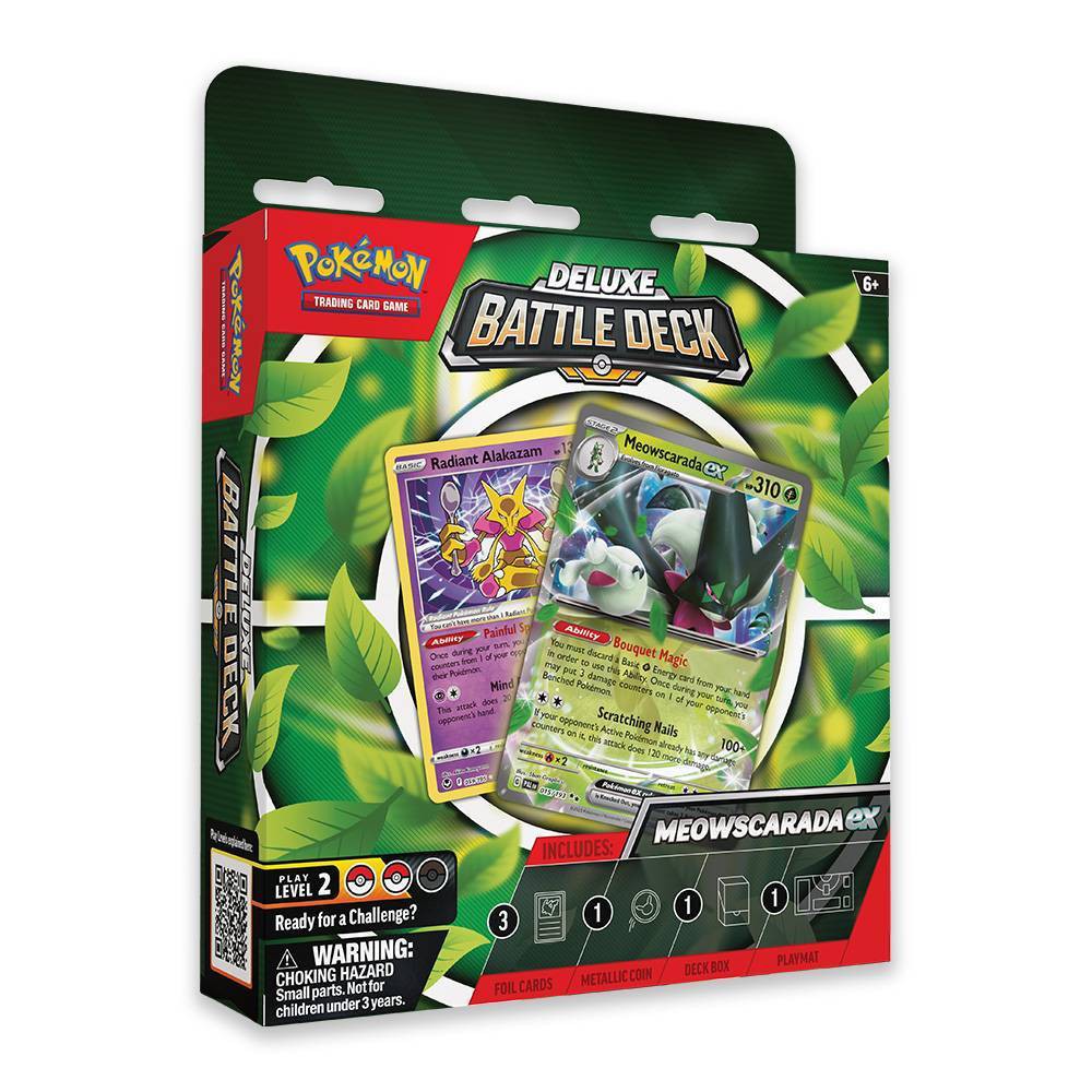 Pokémon Trading Card Game: Meowscarada ex Deluxe Battle Deck