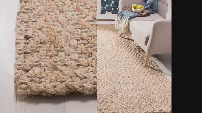 Natural Fiber NF265 Hand Woven Area Rug  - Safavieh, 2 of 5, play video
