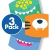 Educational Insights Kids’ Face Masks 3-Pack Dinosaur, Tiger, Shark Set - 2 of 4