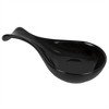 Home Basics Ceramic Spoon Rest, Black - 2 of 4