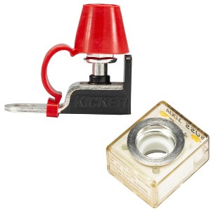 Kicker 47KMFMF ABYC  Master Fuse Holder with 100 Amp Fuse - 1 of 4