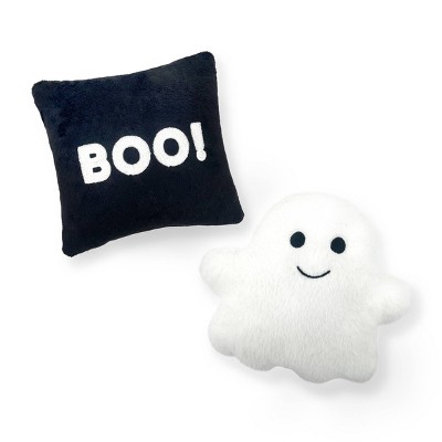 2pk Mini Decor Pillows Boo and Ghost - Bullseye's Playground™