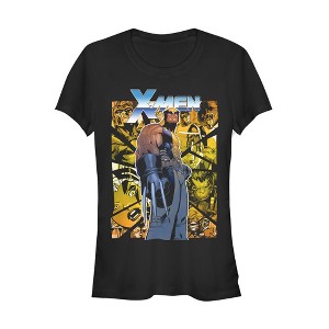 Juniors Womens Marvel X-Men Wolverine Shattered Scene T-Shirt - 1 of 3