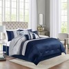 7Pcs Comforter Set, Bedding Set, Polyester Bed Comforter - 2 of 4