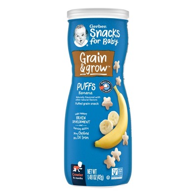 Gerber Baby Food Banana Puffs Baby Snack - 1.48oz