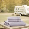 Nestl RV Queen Sheets, Super Soft 4PC Microfiber Sheet Set for Camper, Short Queen Sheets - 3 of 4