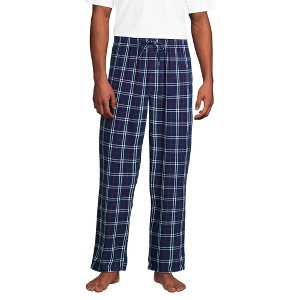Lands' End Men's Flannel Pajama Pants - 1 of 3