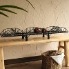 Sussexhome Metal Bridge Shelf for Desk or Wall, Unique Home Office Decor - 2 of 2