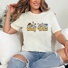 Simply Sage Market Women's Stay Wild Colorful Flowers Short Sleeve Graphic Tee - 2 of 4