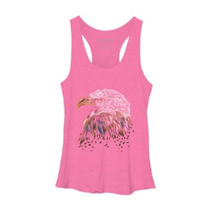 Women's Design By Humans WILD EAGLE By Dandingeroz Racerback Tank Top - 1 of 3