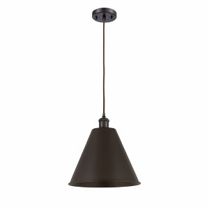 Ballston Cone - 1 Light Mini Pendant In Industrial Style-14.75 Inches Tall and 12 Inches Wide - 1 of 1