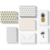 Best Paper Greetings 48-Pack Greeting Cards Blank Note with Envelopes for All Occasions, Various Pineapple & Palm Tree Designs, 4 x 6 Inches - 3 of 4