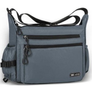 New York XPress CBB-319 Lightweight Crossbody Bag Water Resistant Multi Pocket Shoulder Casual Travel Purses and Handbags - 1 of 4