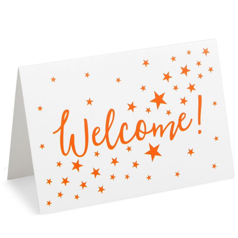 Best Paper Greetings 36 Pack Bulk Welcome Cards with Envelopes for Guests, Employees, Business, Star Pattern Design, Blank Interior, 4x6 In, 4 of 9