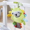 HABA Koala Hanging Toy for Babies, Stroller and Car Seat Toy - Interactive Plush Activity Center with Rattle, Crinkle, Taggies for Babies - 4 of 4