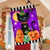 Briarwood Lane Halloween House Flag 40x28 For Outdoor Black Cat and Jacks For Halloween House Flag - 3 of 4