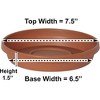 The HC Companies TerraTray Plant Saucer, Clay Color, 8in - 3 of 4