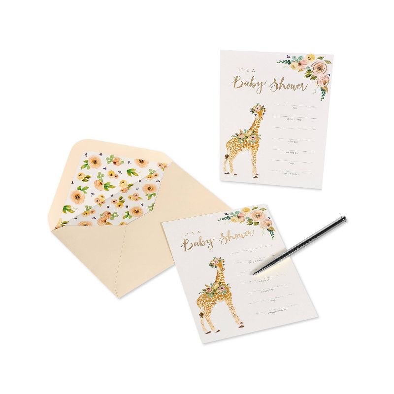 20ct Invitation Cards Fill in Baby Animals - PAPYRUS, 4 of 7