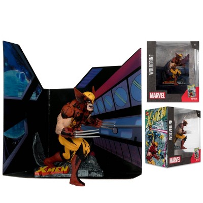 Marvel Wolverine 1:10 Scale Action Figure with Scene